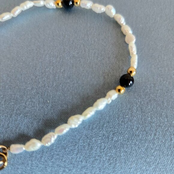 bracelet with fresh water pearls. - Picture 5 of 6